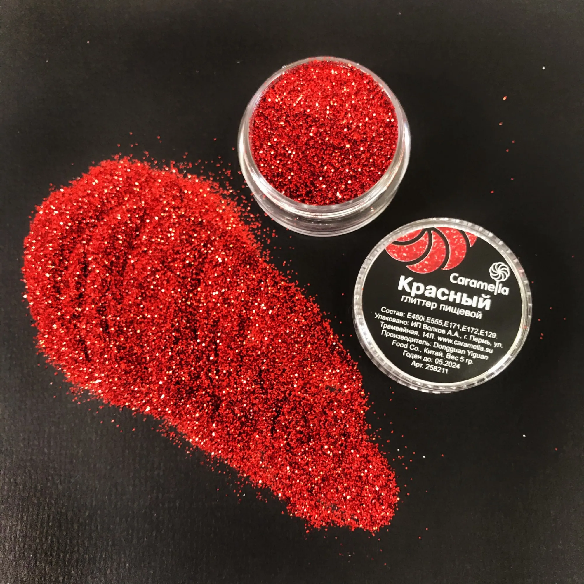 глитер красный глитер красный