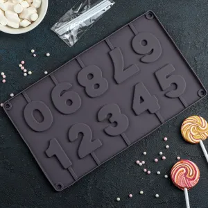 Форма для леденцов,10 ячеек,27 17 1см Арифметика Форма для леденцов,10 ячеек,27 17 1см Арифметика