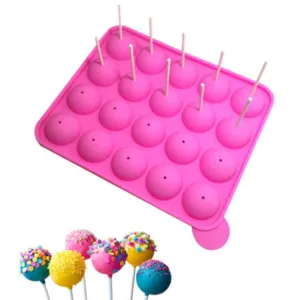 1Set-20-Hole-Silicone-Tray-Pop-Cake-Stick-Mould-Lollipop-Party-Cupcake-Baking-Mold-Ice-Tray 1Set-20-Hole-Silicone-Tray-Pop-Cake-Stick-Mould-Lollipop-Party-Cupcake-Baking-Mold-Ice-Tray