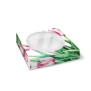 Моноблок 115х115х30 тюльпаны